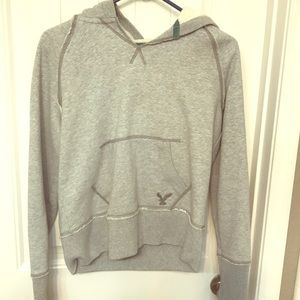 Grey American Eagle Hoodie